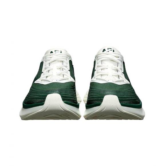 NEW APL men's streamline shoes in dark green/ivory